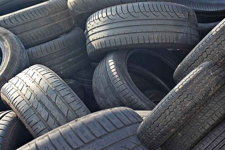 Concreto feito com pneus velhos se valida em cenário real