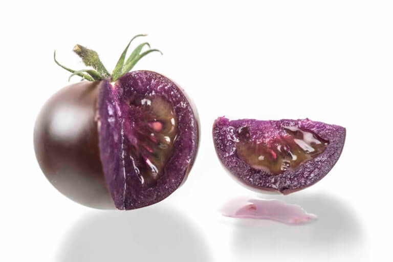 Tomate roxo geneticamente modificado é aprovado nos EUA