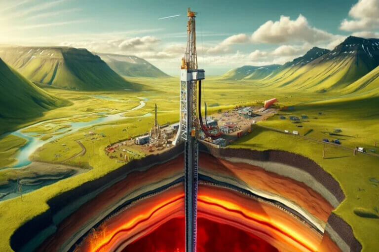 Perfurar o magma para obter energia geotérmica é um risco alto
